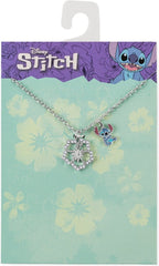 Peershardy disney – stitch and flower ketting jewelry