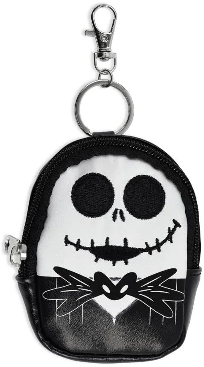 Disney the nightmare before christmas black and white mini backpack keychain