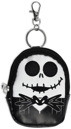 Disney the nightmare before christmas black and white mini backpack keychain