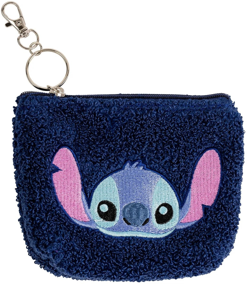 Disney stitch purse key chain