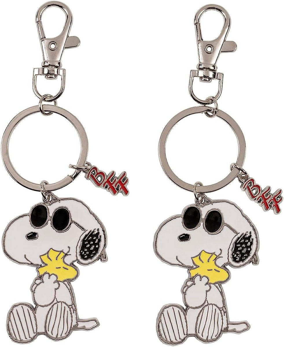 Peanuts snoopy – bff unisex sleutelhanger – meerkleurig – standard