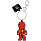 Avengers iron man silicone red and yellow keychain