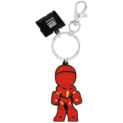 Avengers iron man silicone red and yellow keychain