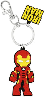 Avengers iron man silicone red and yellow keychain