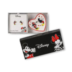 Mickey & minnie earrings and trinket tray set