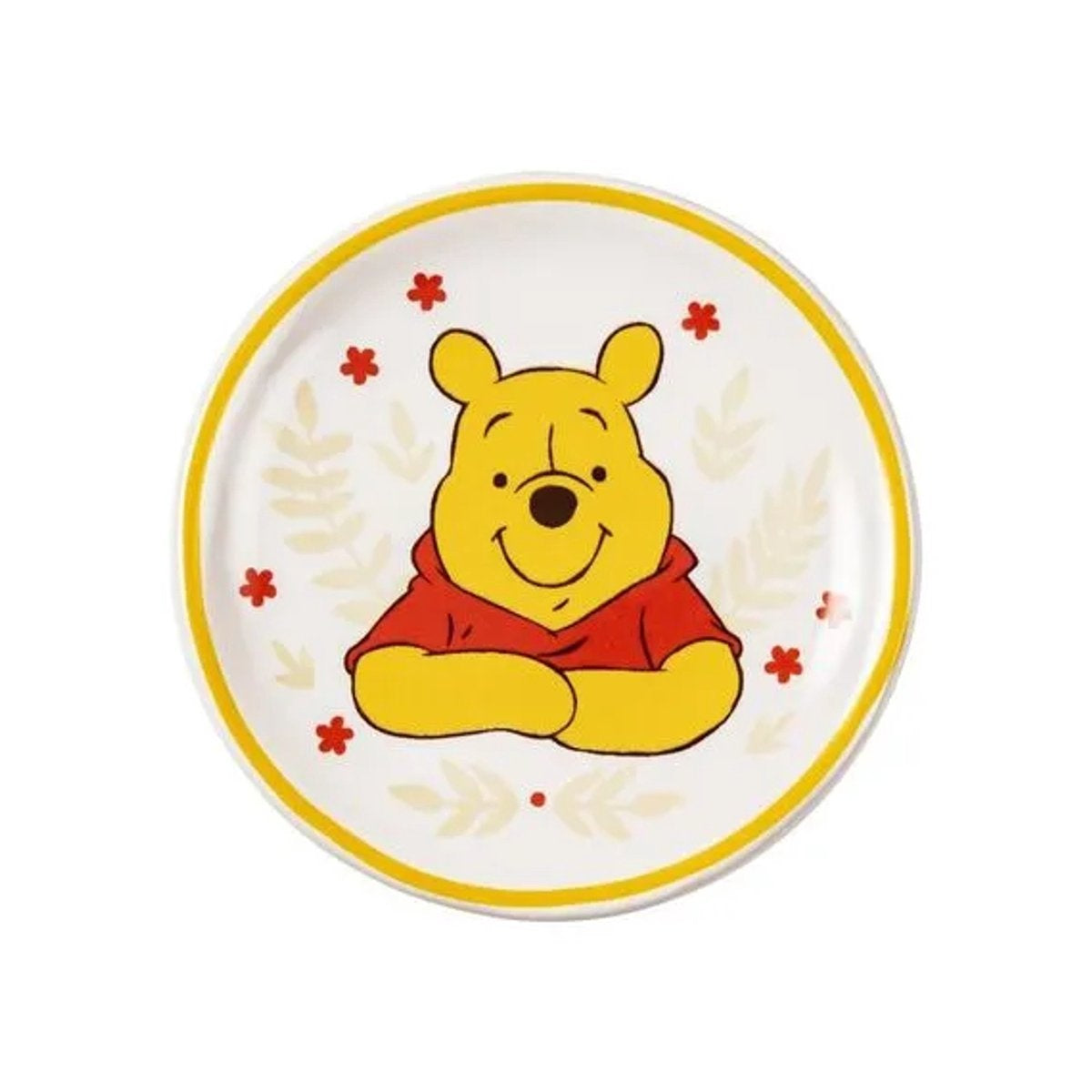 Winnie the pooh earrings and trinket tray set