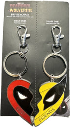 Deadpool 3 – wolverine – come together bff key chain unisex sleutelhanger – meerkleurig – standard