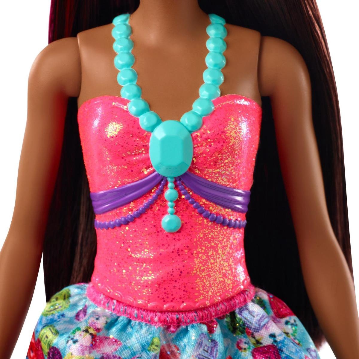 Barbie dreamtopia prinses – zwart haar