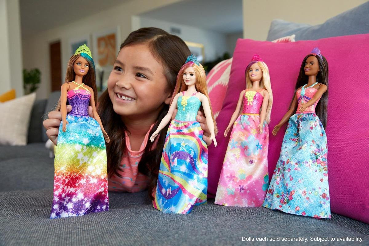 Barbie dreamtopia prinses – zwart haar