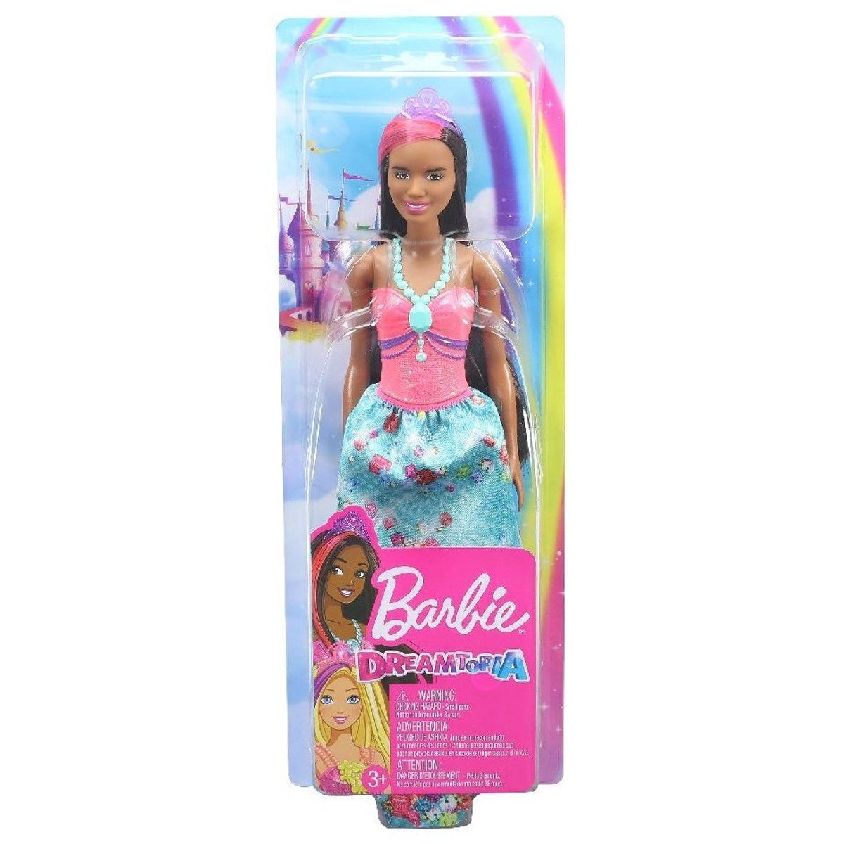 Barbie dreamtopia prinses – zwart haar