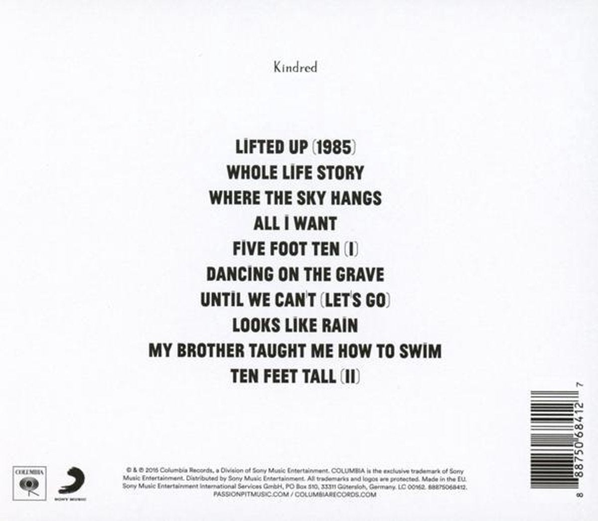 Kindred – CD