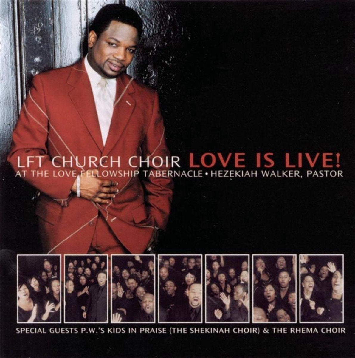 Walker hezekiah – lft church choir – love is live – CD