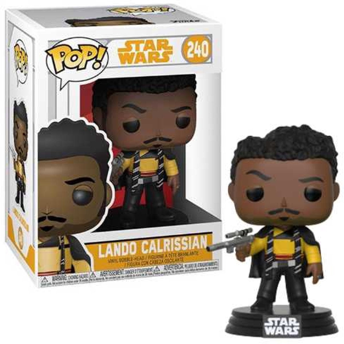 Funko pop star wars lando calrissian #240 – verzamelfiguur