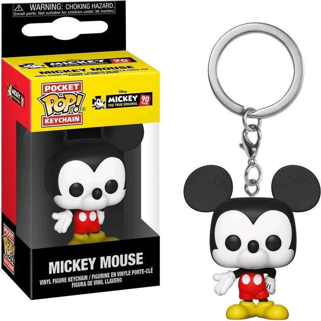 Mickey mouse – disney – mickey's 90th – pocket pop keychain – funko pop