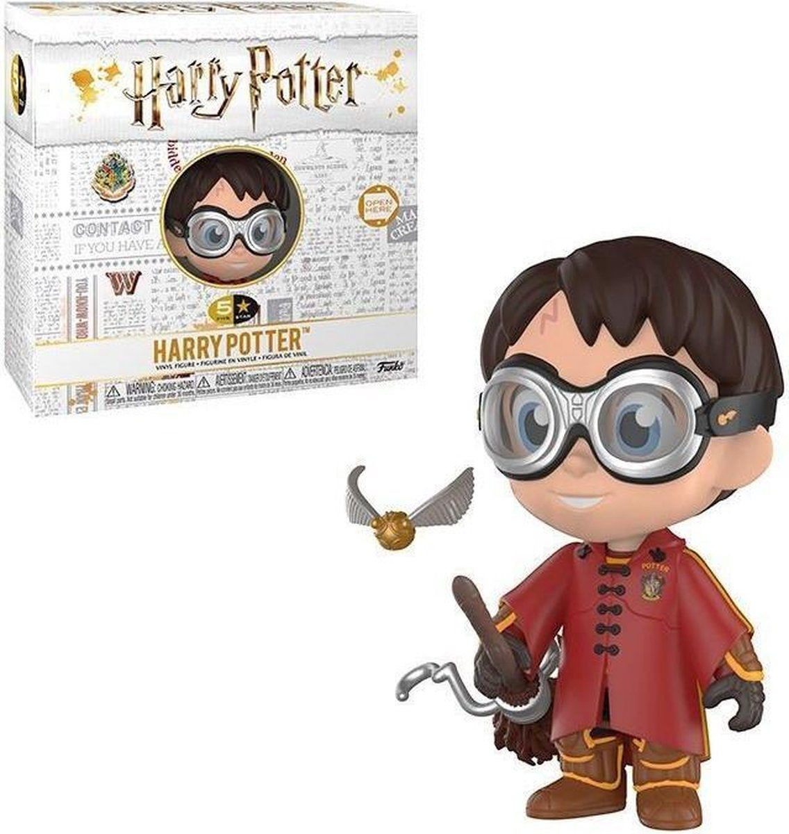 5 star: Harry Potter – harry quidditch vinyl exclusive funko