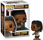 Pop men in black international alien twins vinyl figure