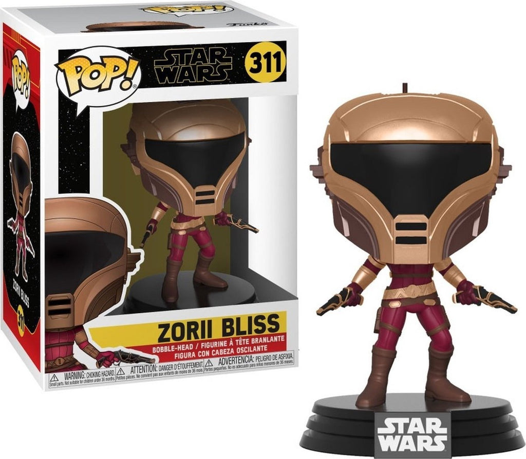 Funko pop star wars: the rise of skywalker – zorii bliss #311 – verzamelfiguur 9 cm
