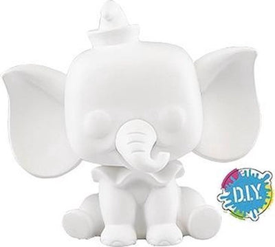 Funko dumbo – pop dumbo (diy) (wh) 9 cm verzamelfiguur – wit