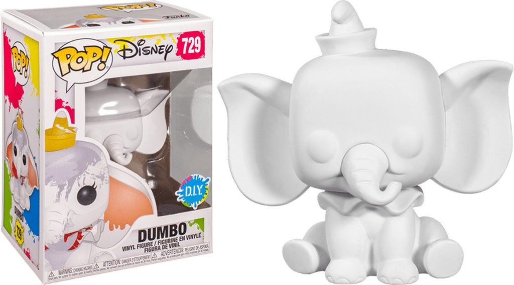 Funko dumbo – pop dumbo (diy) (wh) 9 cm verzamelfiguur – wit