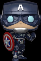 Funko pop – games – marvel – avengers – gamerverse – captain america ( 627 )