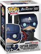 Funko pop – games – marvel – avengers – gamerverse – captain america ( 627 )