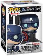 Funko pop – games – marvel – avengers – gamerverse – captain america ( 627 )