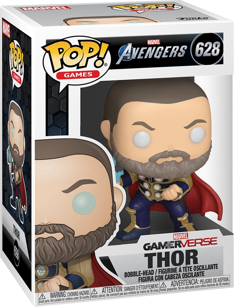 Funko pop – marvel: avengers game – thor (stark tech suit) (47758)