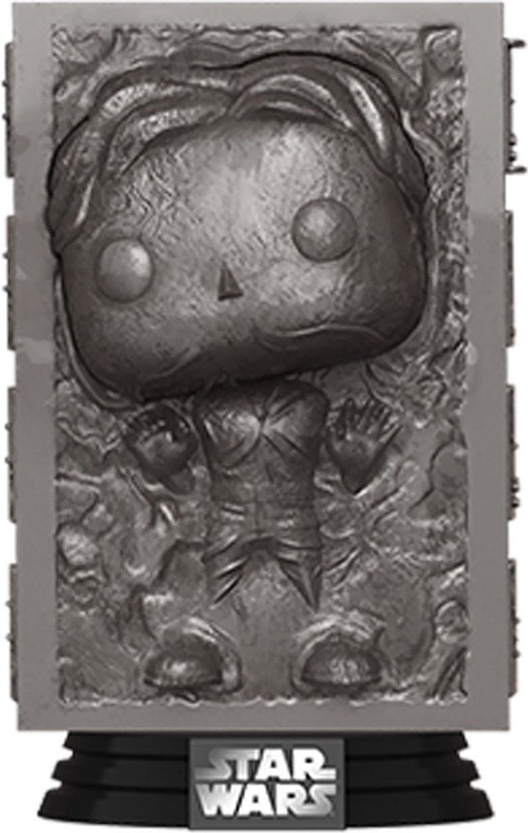 Pop star wars han solo in carbonite vinyl figure