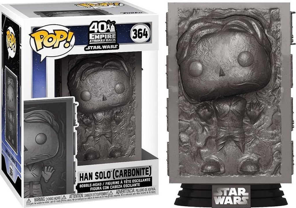 Pop star wars han solo in carbonite vinyl figure