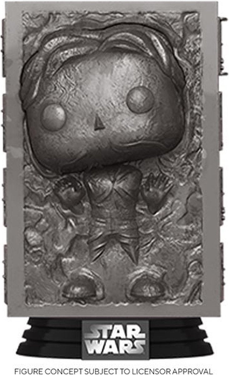 Pop star wars han solo in carbonite vinyl figure