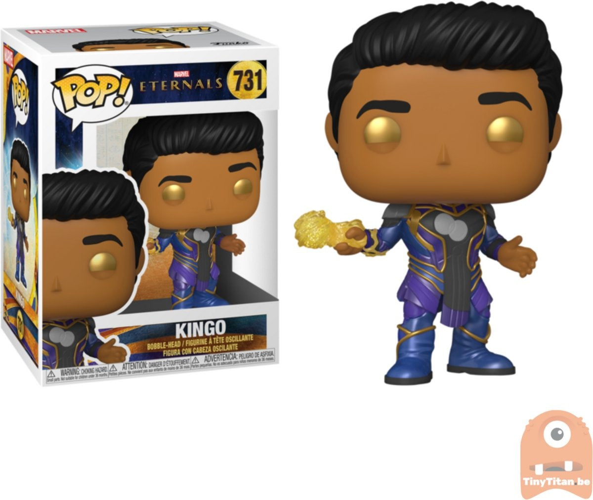 Funko the eternals verzamelfiguur marvel pop kingo 9 cm