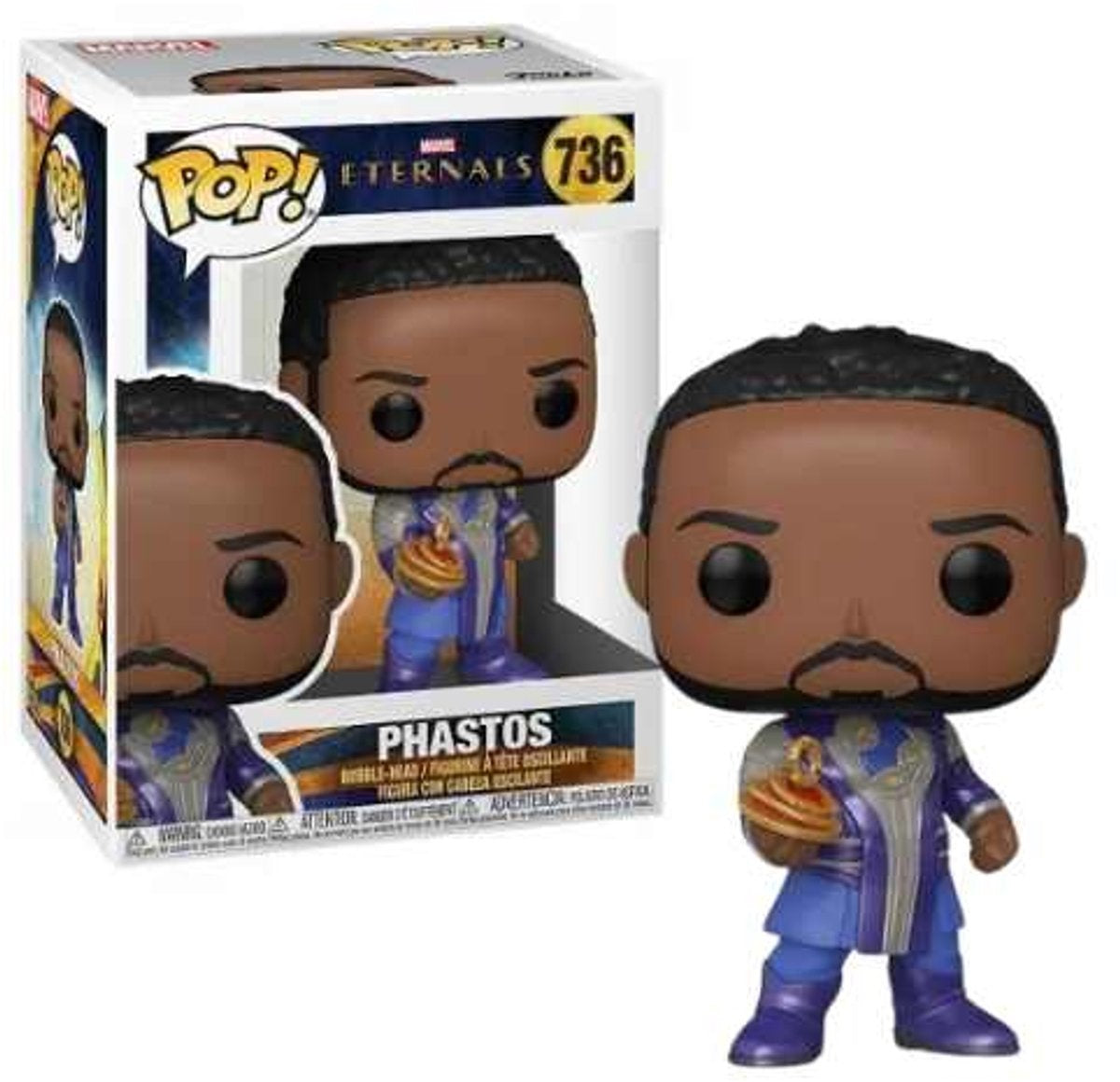 Funko the eternals verzamelfiguur marvel pop phastos 9 cm