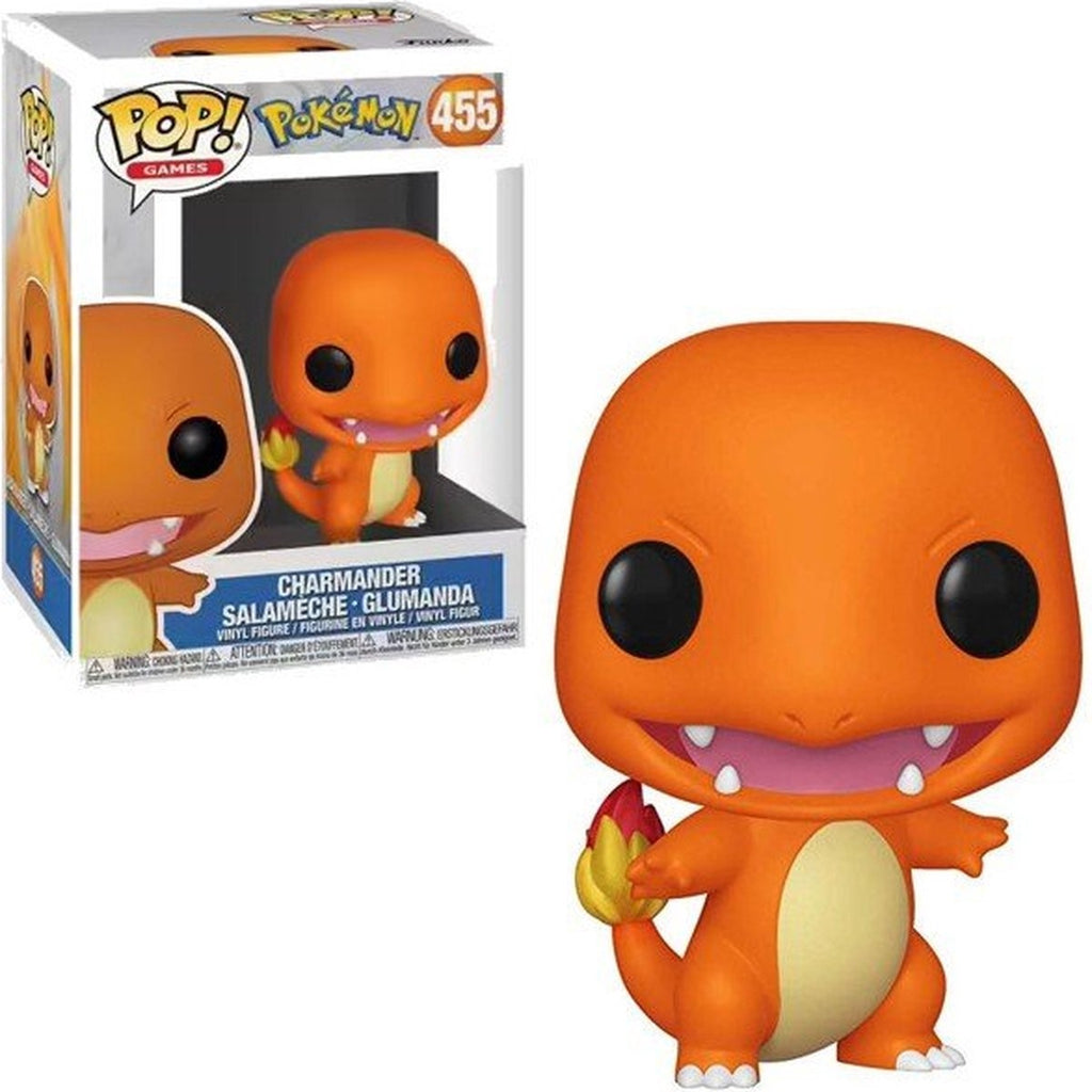 Pop games: pokémon – charmander – funko pop #455