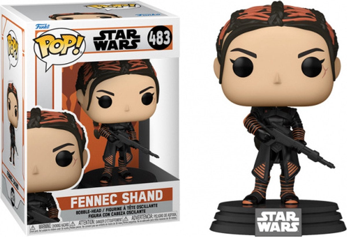 Funko star wars verzamelfiguur pop tv the mandalorian fennec shand 9 cm