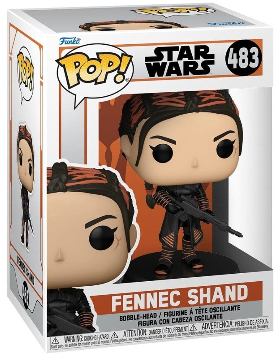 Funko star wars verzamelfiguur pop tv the mandalorian fennec shand 9 cm
