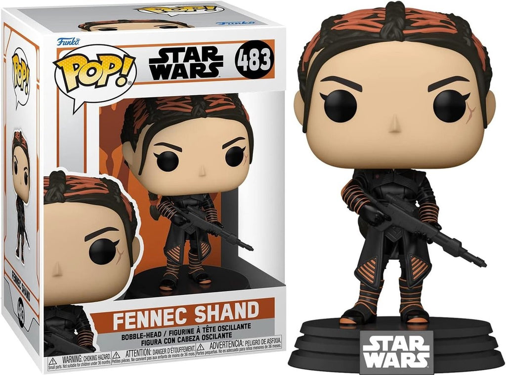 Funko star wars verzamelfiguur pop tv the mandalorian fennec shand 9 cm