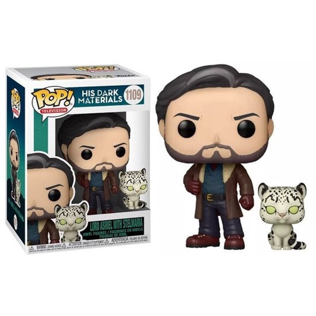Pop his dark materials asriel with stelmar vinyl figure