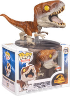 Funko atrociraptor (tiger) – funko pop – jurassic world 3: dominion figuur – 9cm
