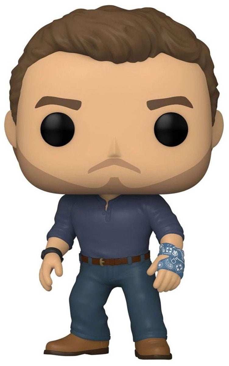 Funko jurassic world – pop movies owen grady 9 cm verzamelfiguur