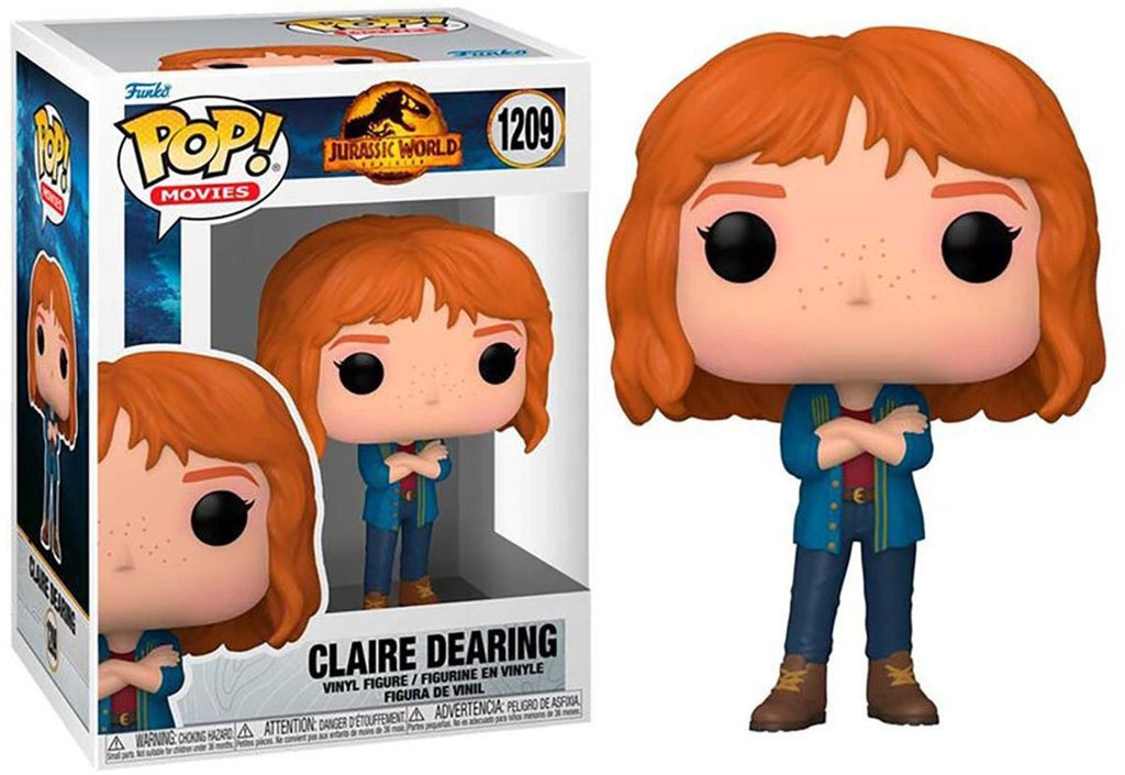 Funko jurassic world verzamelfiguur pop movies claire dearing 9 cm