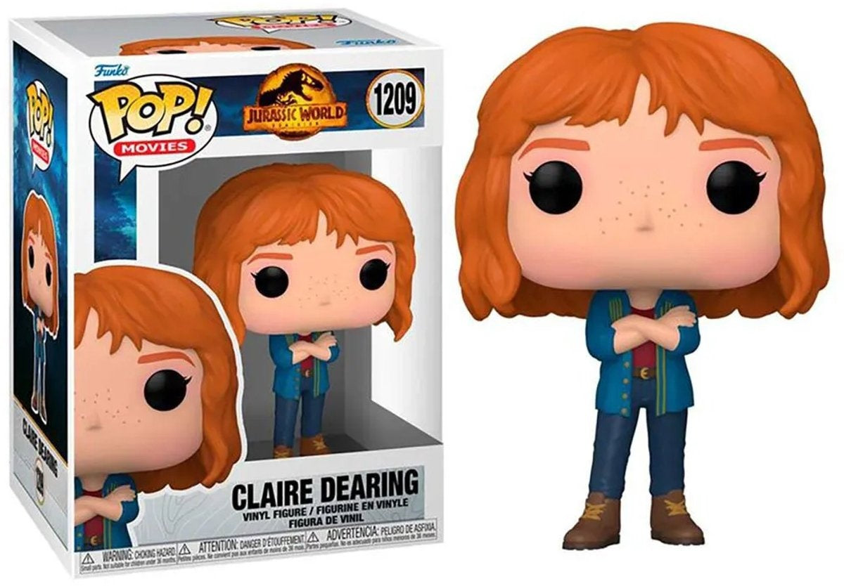 Funko jurassic world verzamelfiguur pop movies claire dearing 9 cm