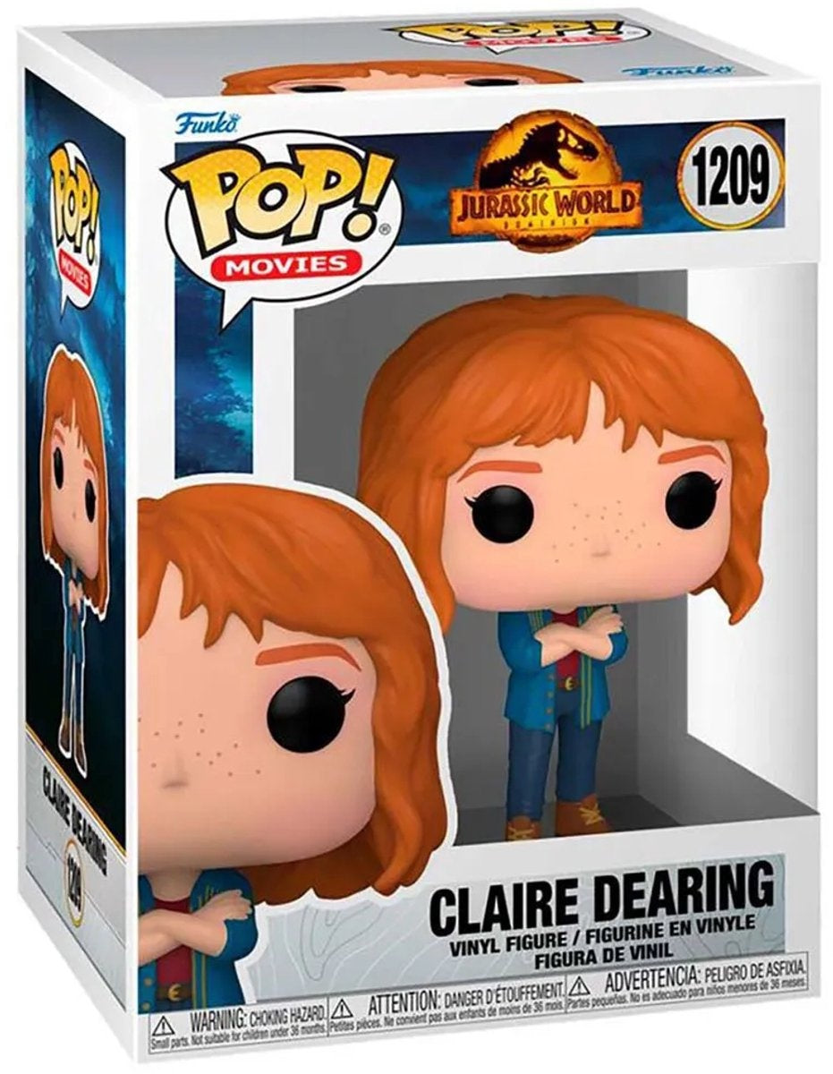 Funko jurassic world verzamelfiguur pop movies claire dearing 9 cm