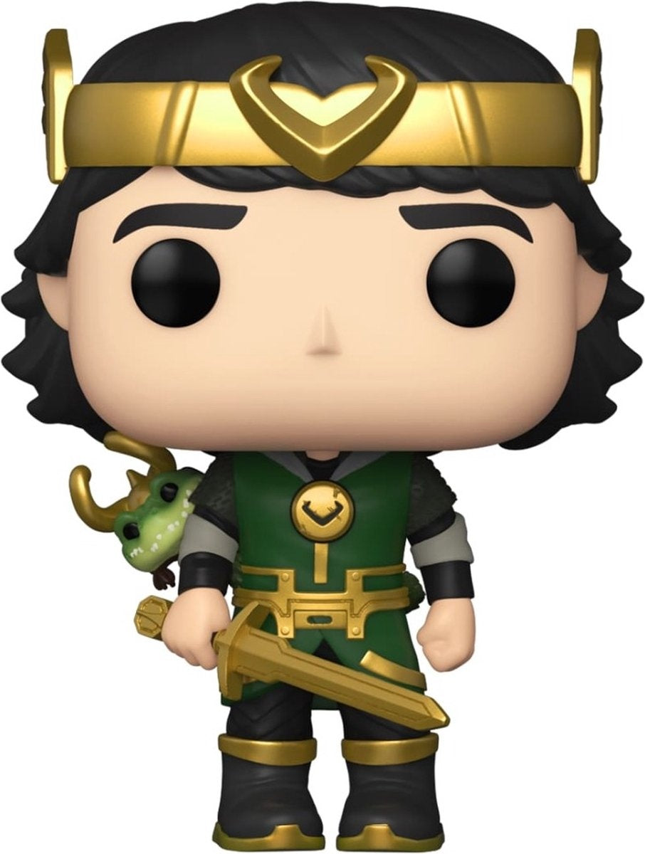 Funko pop – marvel: kid loki (metallic)