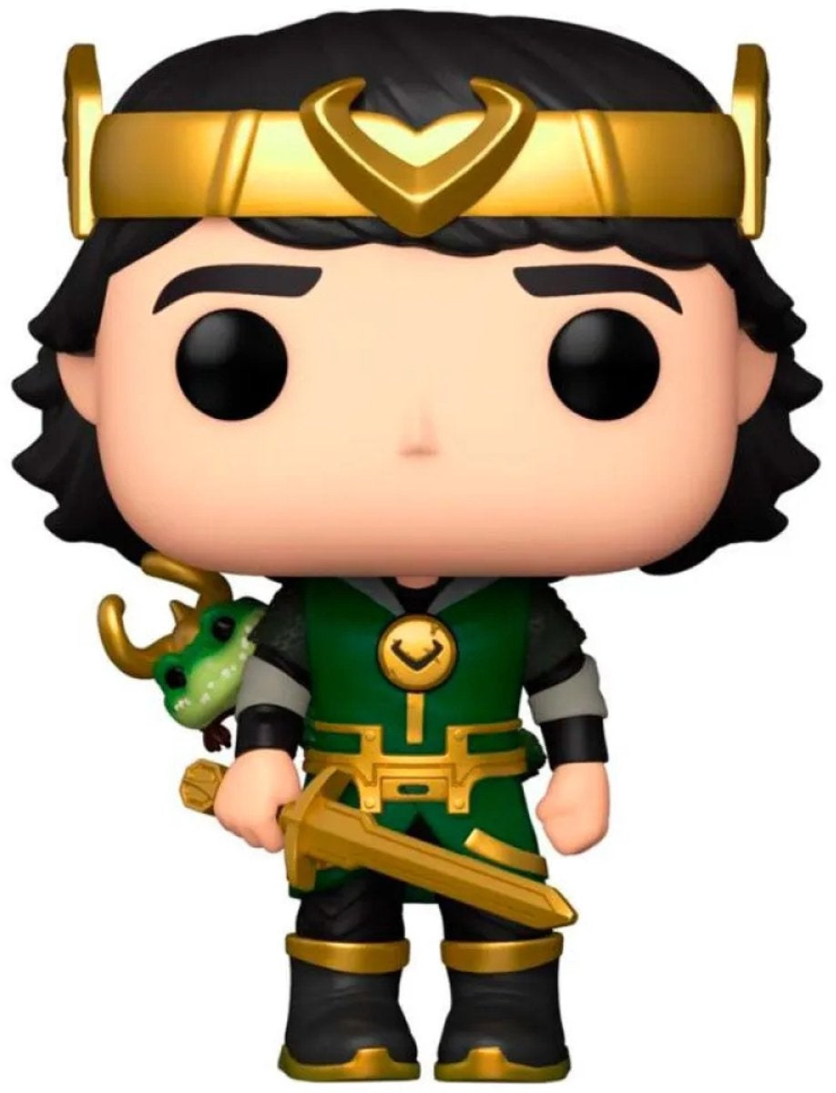 Funko pop – marvel: kid loki (metallic)