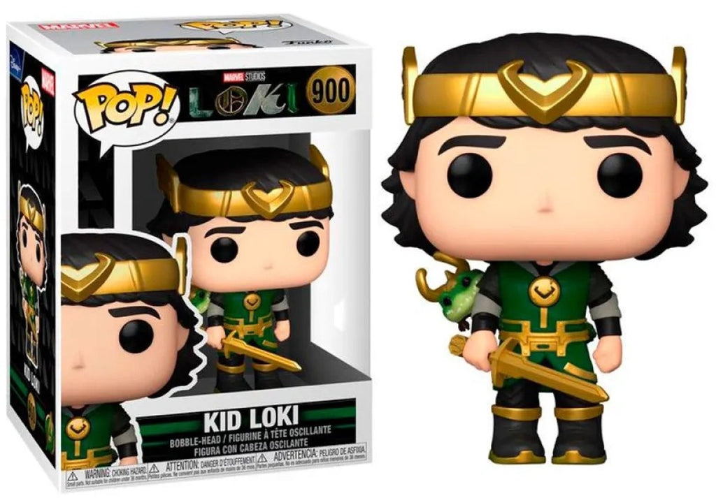Funko pop – marvel: kid loki (metallic)