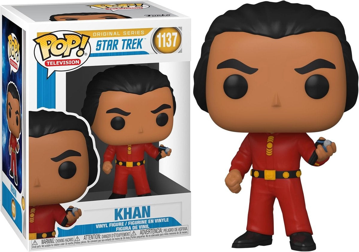 Star trek – bobble head pop n° 1137 – khan