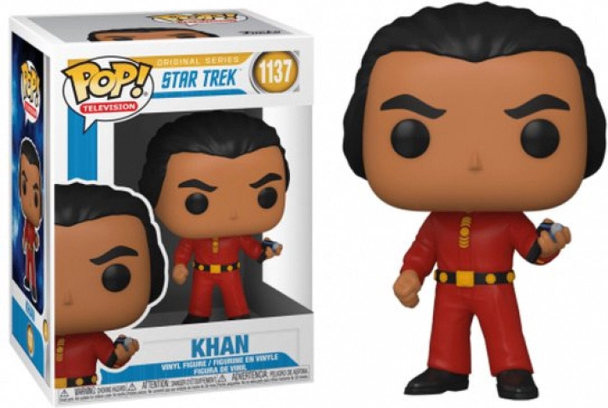 Star trek – bobble head pop n° 1137 – khan