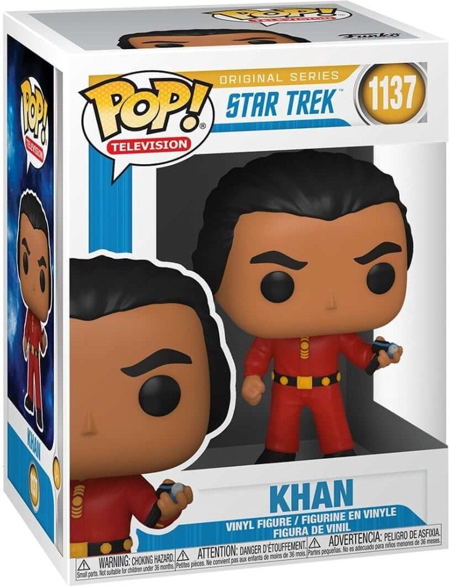 Star trek – bobble head pop n° 1137 – khan
