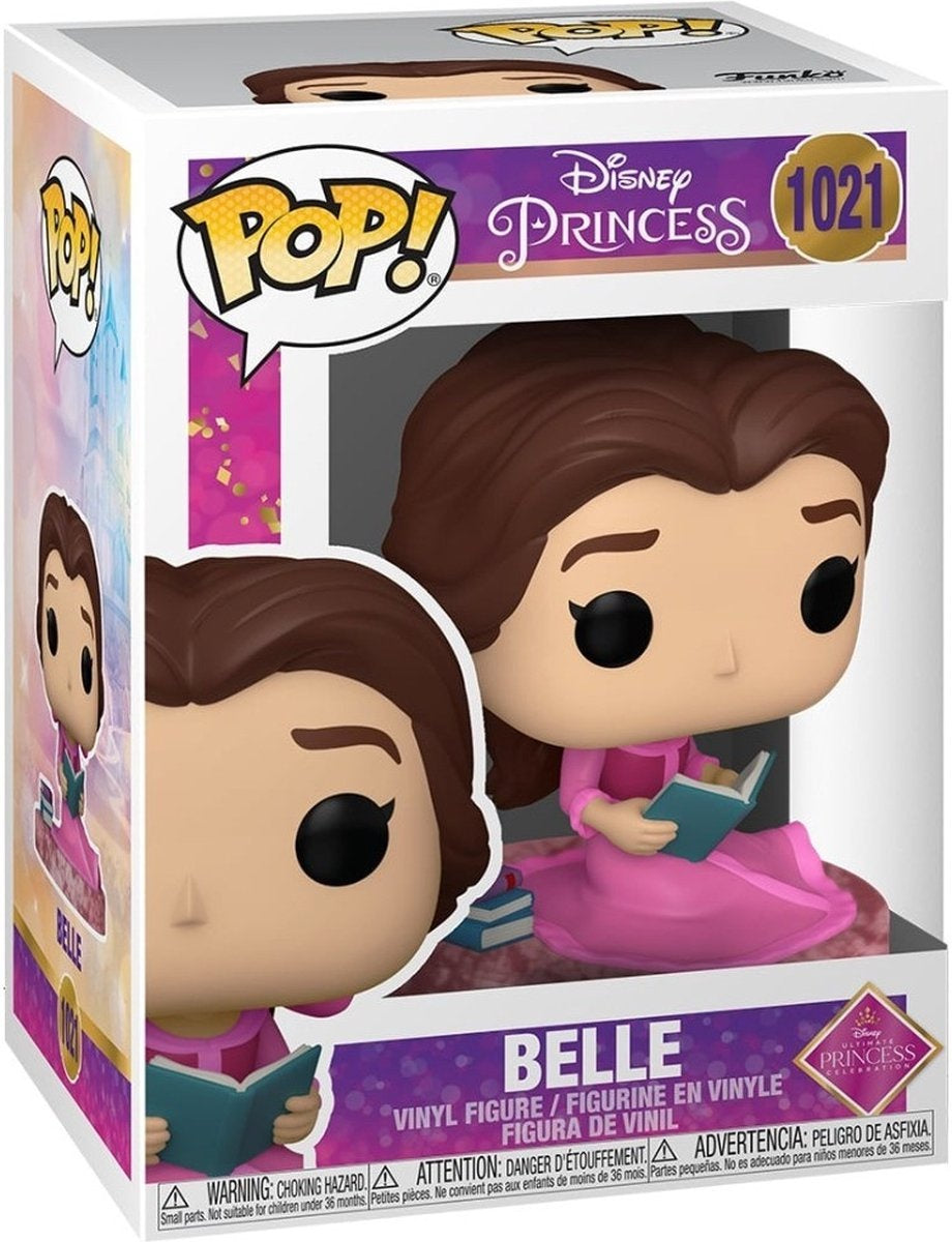 Funko beauty & the beast verzamelfiguur disney ultimate princess pop belle 9 cm