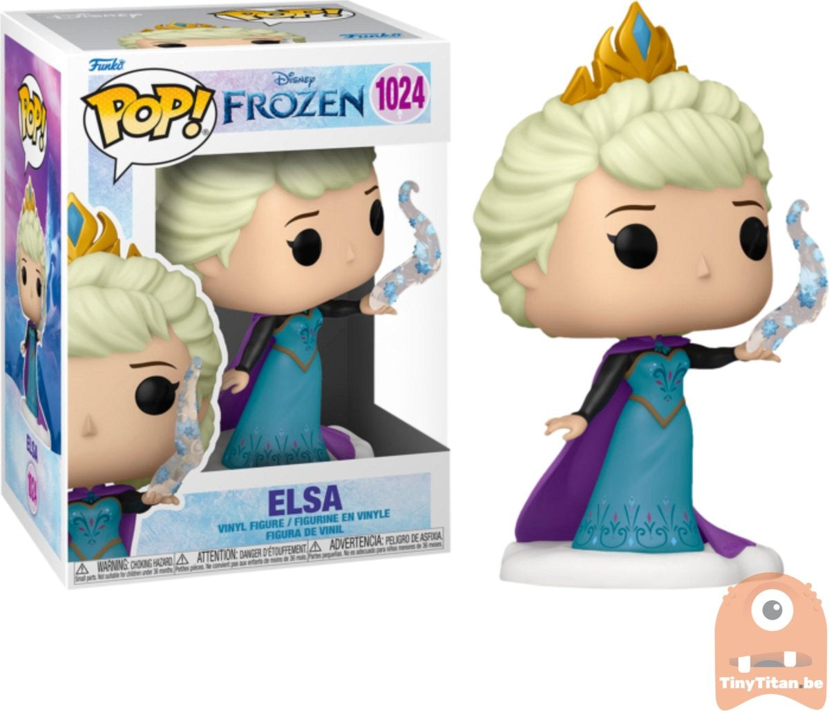 Funko frozen verzamelfiguur disney ultimate princess pop elsa 9 cm